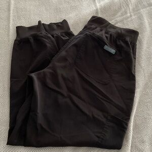 Medcouture scrub bottom pants, Med Black